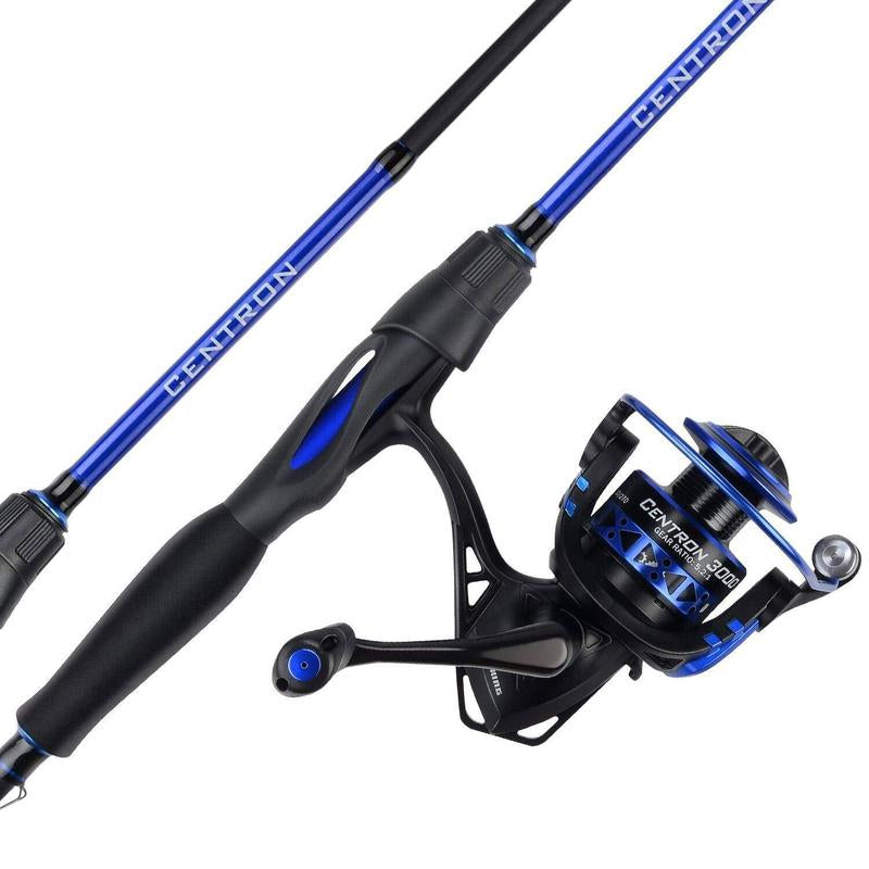 Kastking Centron Lite Casting Rod and Reel Combo, IM6 Graphite 2Pc Blanks, Stainless Steel Guides with Ceramic Rings, Contoured EVA Handles & Fighting Butt, Split or Full Rear Handle Design, 10 Models