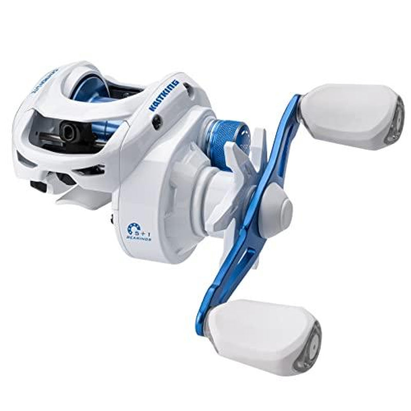 Kastking Centron Lite Casting Rod and Reel Combo, IM6 Graphite 2Pc Blanks, Stainless Steel Guides with Ceramic Rings, Contoured EVA Handles & Fighting Butt, Split or Full Rear Handle Design, 10 Models